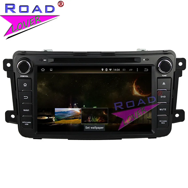 Roadlover Android 9,0 автомобильный dvd-плеер Авторадио для Mazda CX-9 2007-Стерео gps навигация Magnitol двойной Din " HD монитор MP3