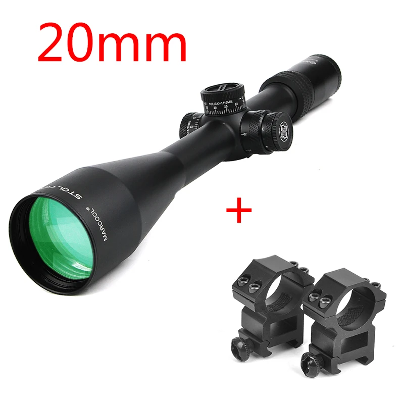 20mm MARCOOL 5-30X56 SFIR охотничья оптика Коллиматорный прицел с Red Dot Коллиматорный пневматическая винтовка зрение пневматическое оружие, винтовка сфера для охоты - Цвет: 20mm