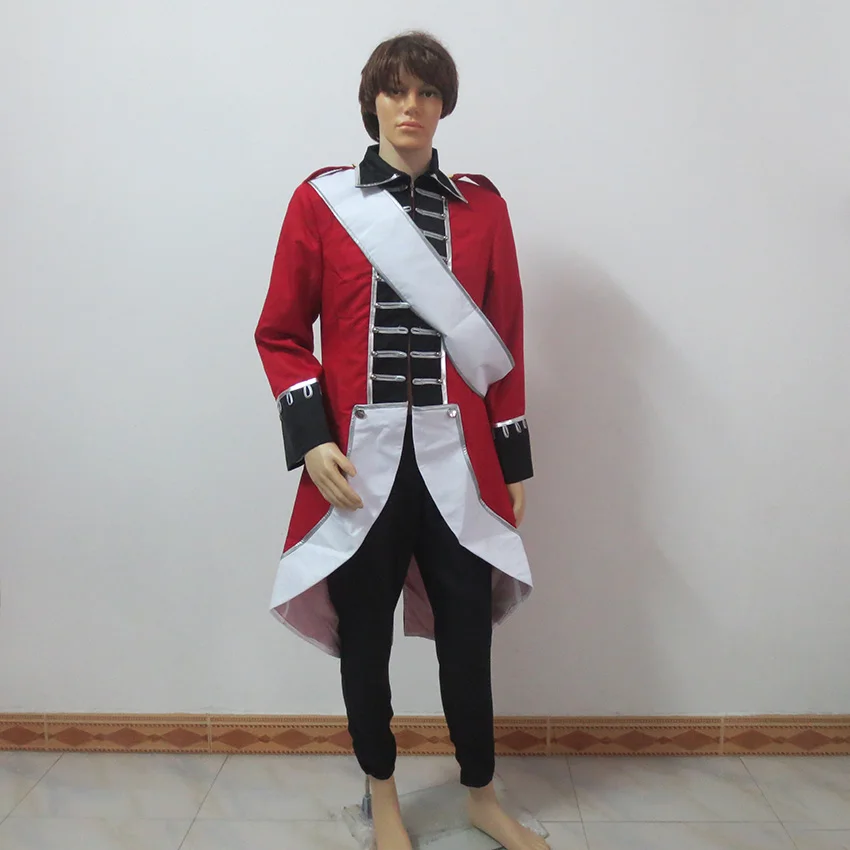 Костюм для косплея Axis Powers красная Военная Униформа британской войны за
