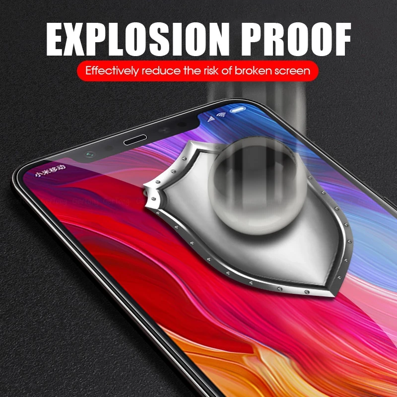 Мягкая Гидрогелевая пленка для телефона Xiaomi Mi8 Lite Pocophone F1 Mi A2 Mix3 Play mi9 SE на Redmi 6A 7 Note 6