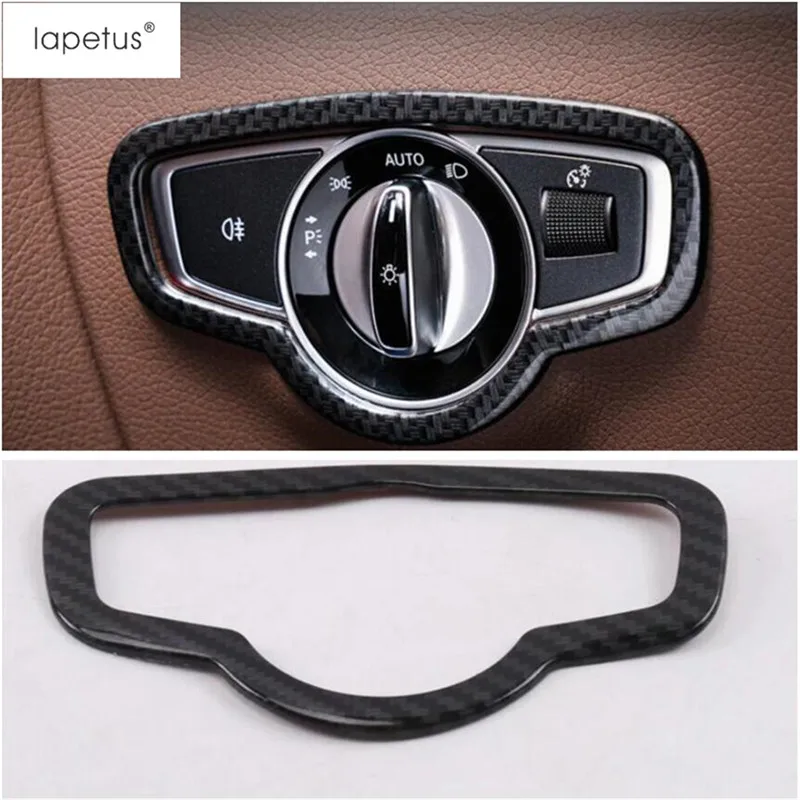 Аксессуары Lapetus подходят для Mercedes Benz E-Class E Class W213- насадка из АБС-пластика кнопка переключения лампы рельефная Накладка для отделки - Color Name: Model A