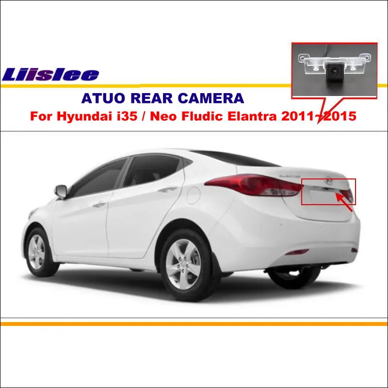 Liislee Автомобильная камера заднего вида для Hyundai i35 / Neo flutic Elantra 2011 ~ 2015/камера
