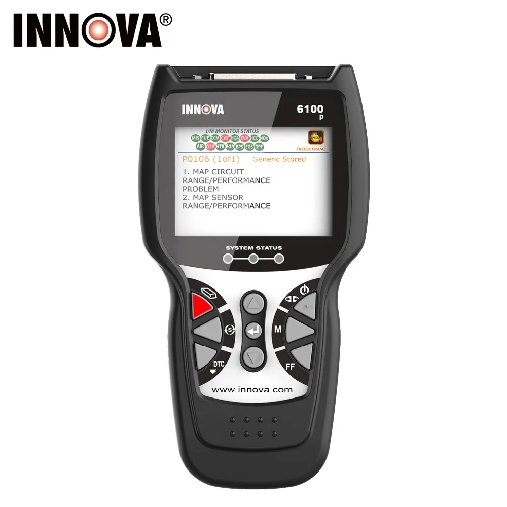Автомобильный диагностический инструмент Innova 6100P OBD2 считыватель кода