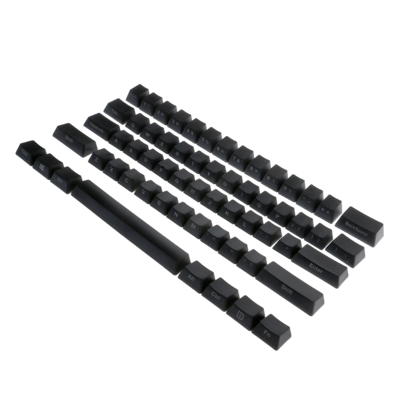 Боковая печатная 60 OEM профиль толстые Pbt колпачки для клавиатуры GH60 покер 61