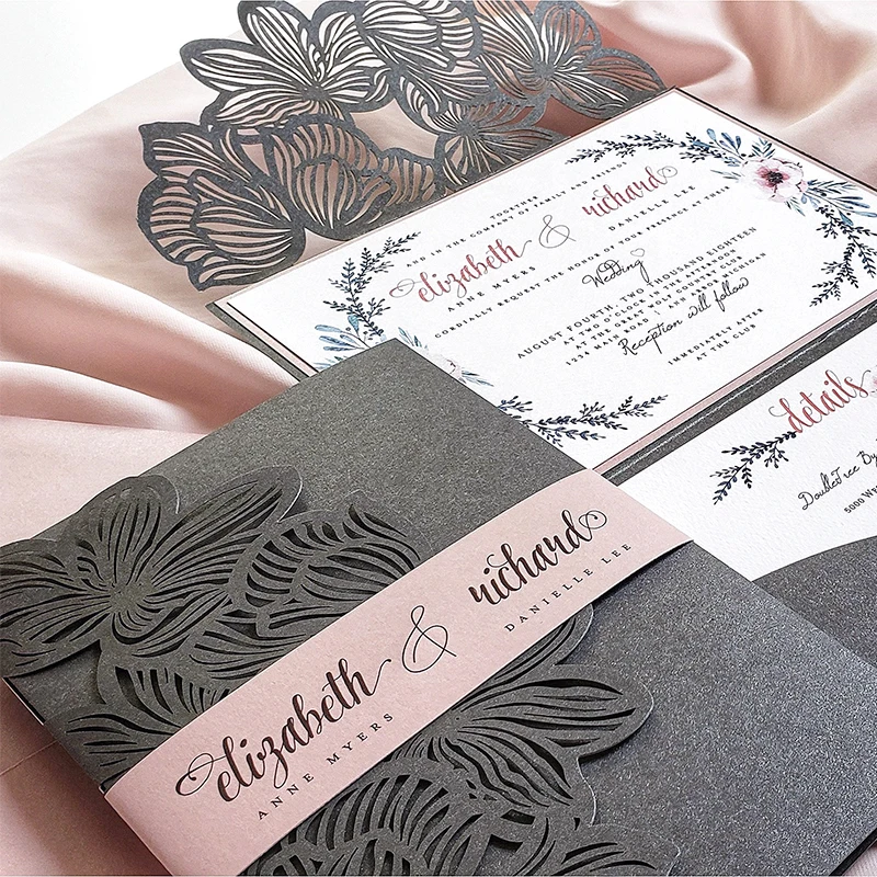 Свадебные приглашения металлическая вырубка Скрапбукинг Ремесло высечка для DIY