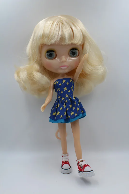 Бесплатная доставка прозрачная кукла Блит сделай сам подарок на день рождения