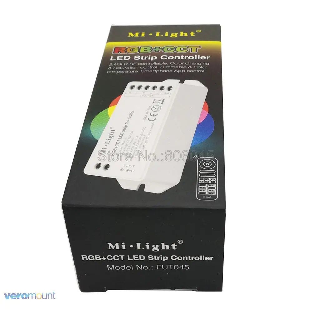 FUT045 DC12V 24V 15A Mi. Светильник 2 4G Беспроводной RGB + CCT Цвет Temepreature регулируемый