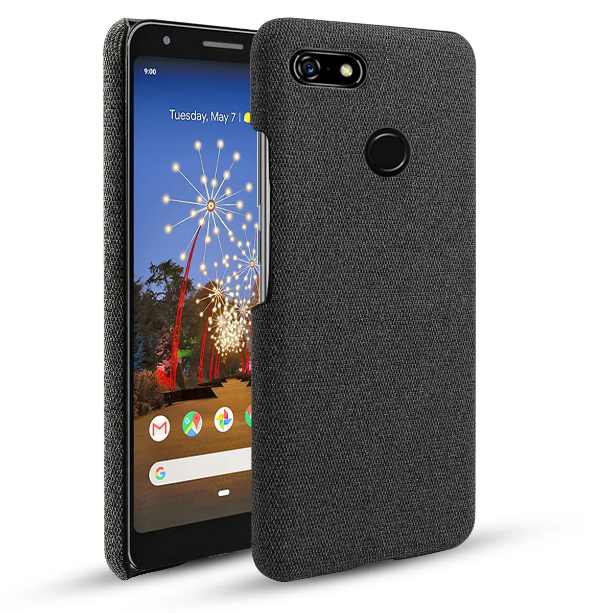 Для Google Pixel 3a XL 4 XL Чехол Ультра задний Жесткий PC тканый противоударный защитный войлочный тканевый чехол для Google Pixel 3a 4