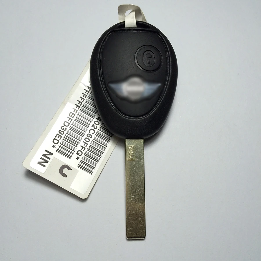 Новый дистанционный ключ Uncut 2B для BMW Mini Cooper S R50 R53 433 МГц ID73 с кодом бесплатная