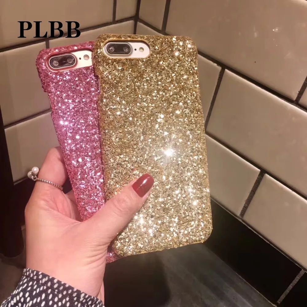 Брендовый роскошный блестящий чехол PLBB для iPhone 8 Plus 7 | Мобильные телефоны и