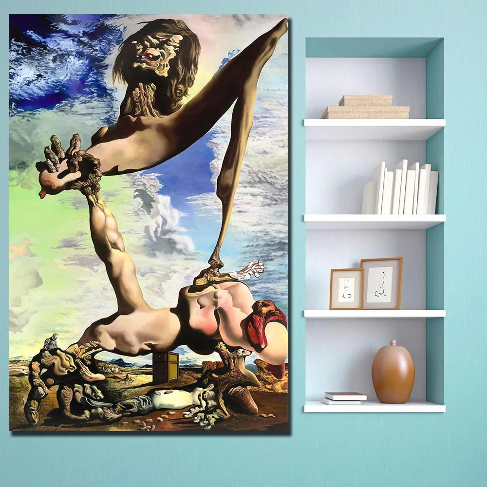 Абстрактная живопись salvador_dali glenn_brown_dali christ для Гостиная картина маслом домашнего