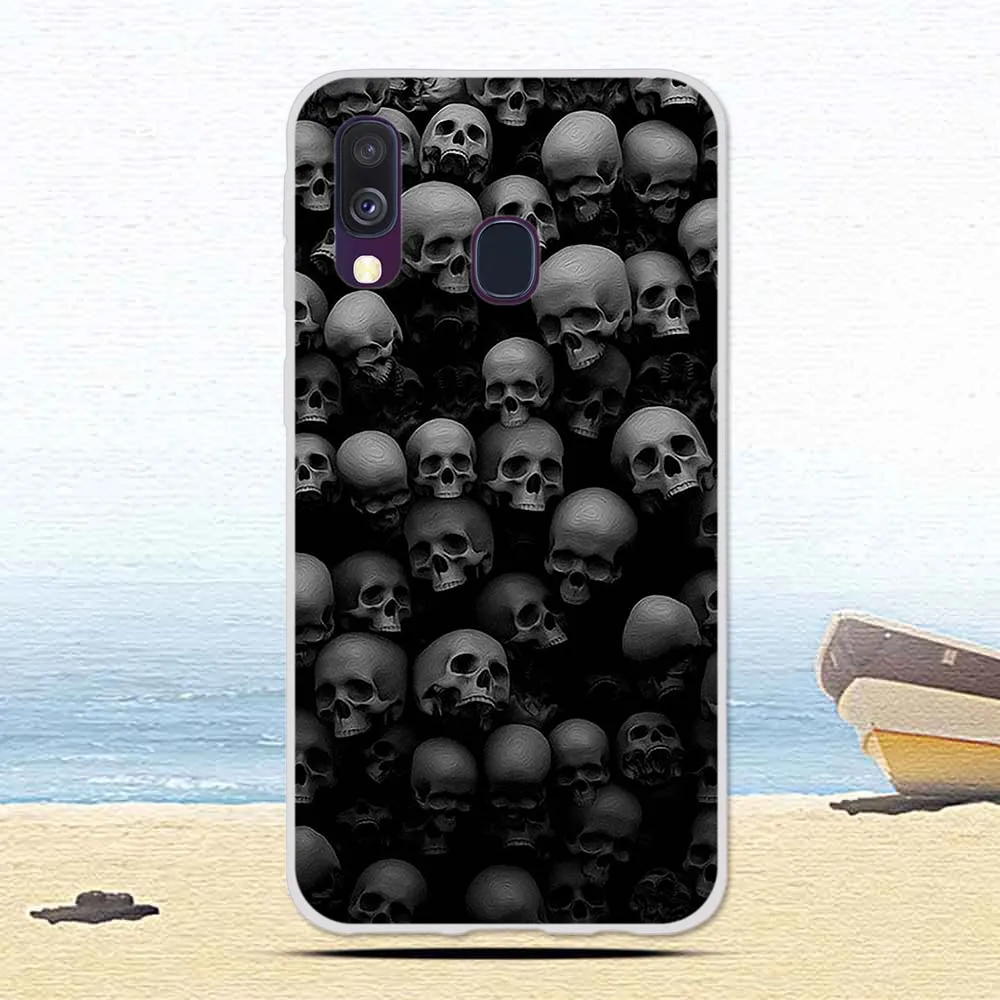 31 Роскошный мягкий силиконовый чехол из ТПУ для samsung Galaxy A40 A 40, чехол с цветочным рисунком кота, защитный чехол для телефона s Fundas Coque - Цвет: 31