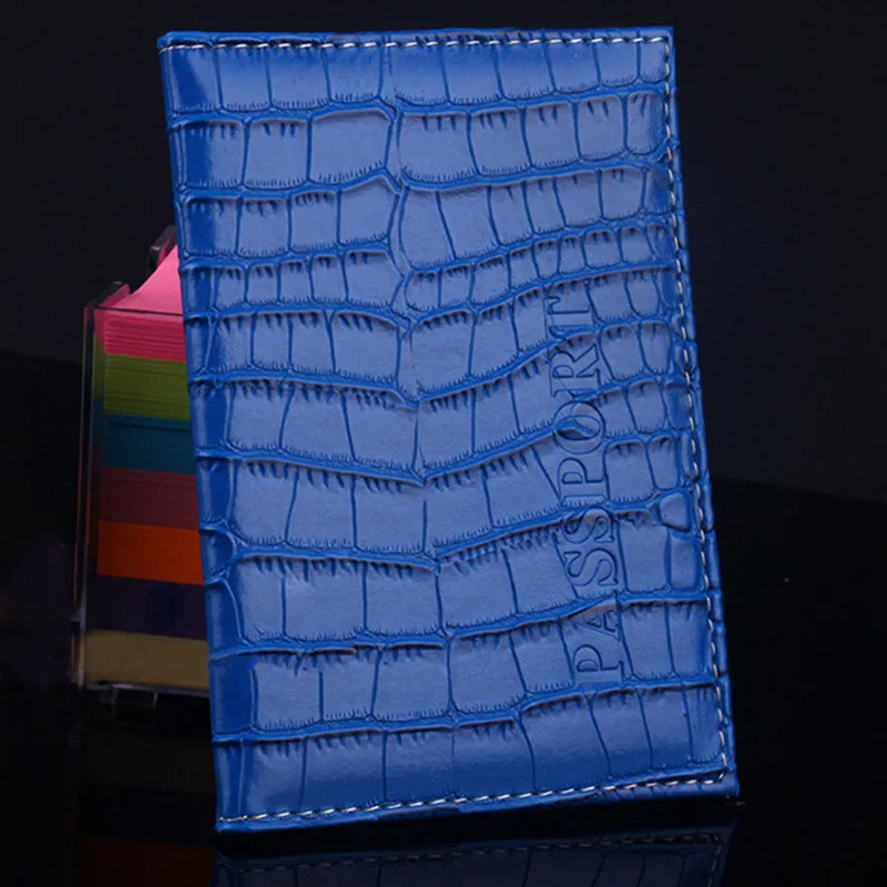 Дорожная Обложка для паспорта из искусственной кожи аллигатора чехол с