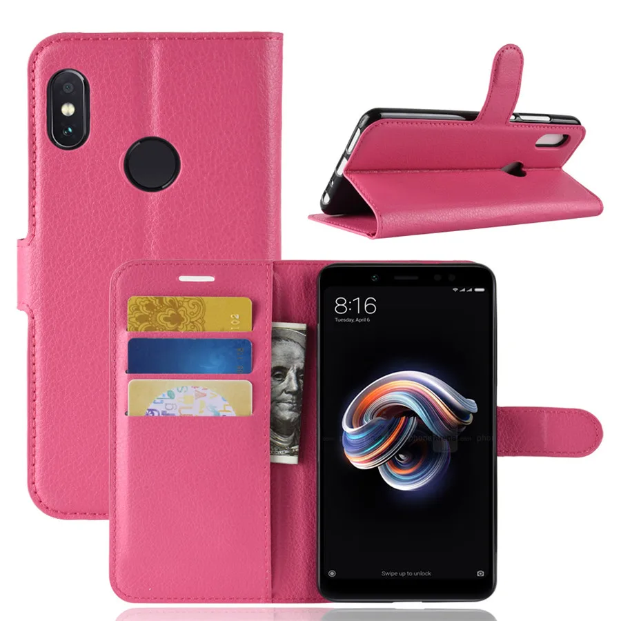Xiaomi Redmi Note5 чехол на Redmi Note 5 Чехол Флип 5,9" Магнитный кошелек книжный кожаный чехол для xiaomi Redmi Note 5 Note5 чехол