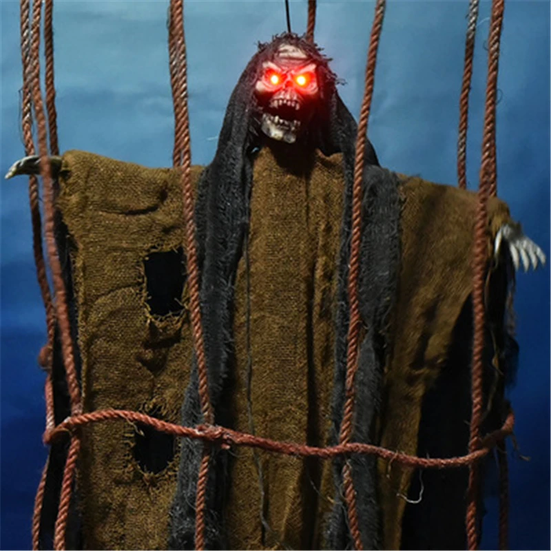 Клетка для Хэллоуина с привидениями электрическая клетка принтом в виде скелета