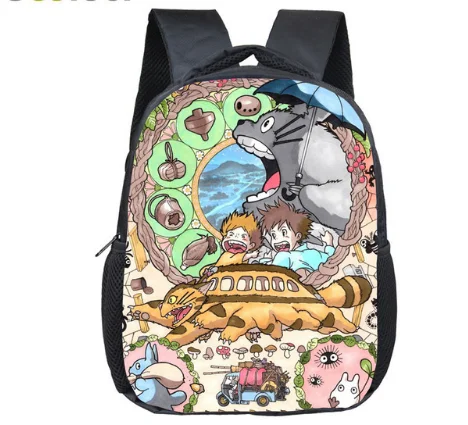 12 дюймов Tonari no Totoro Мой сосед Тоторо рюкзаки школьные сумки для девочек и мальчиков детские школьные сумки детский сад рюкзак для малышей - Цвет: 009