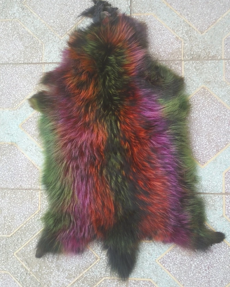 Роскошные добавит пикантности с мехом енота натуральный мех енот меховые шкурки