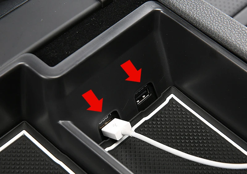 For Porsche Cayenne 2018-2021 Black Middle Console Armrest Organizer Storage Box Tray Car Accessories | Автомобили и мотоциклы