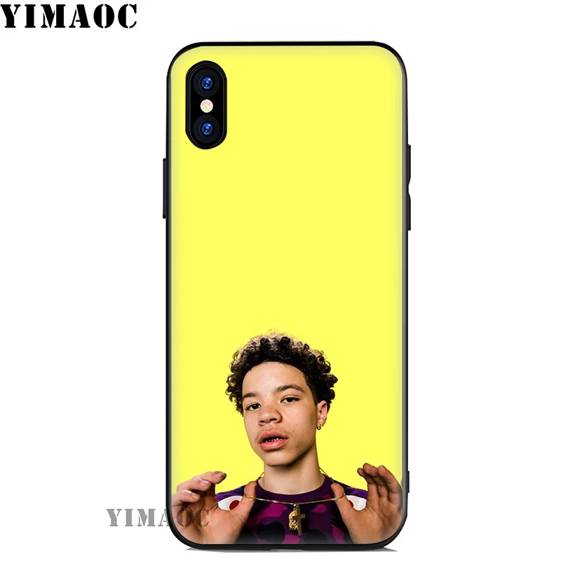 YIMAOC Lil Mosey Rap Rapper Soft Silicone Case for iPhone 11 Pro Xr Xs Max X or 10 8 7 6 6S Plus 5 5S SE |