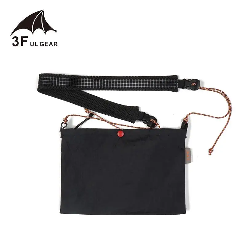 3F UL GEAR простая жизнь 5 СВМПЭ& X-PAC Sacoche Повседневная портативная маленькая сумка большой емкости - Цвет: Black