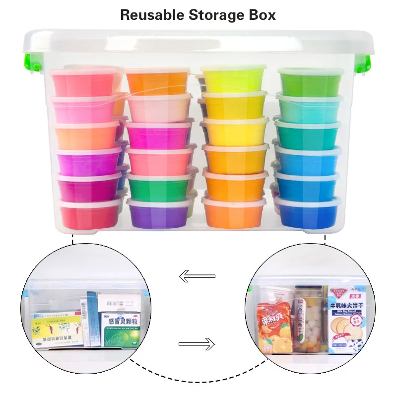 48/36/24 цвета легкая глина воздушно-сухая Полимерная для моделирования суперлегкая