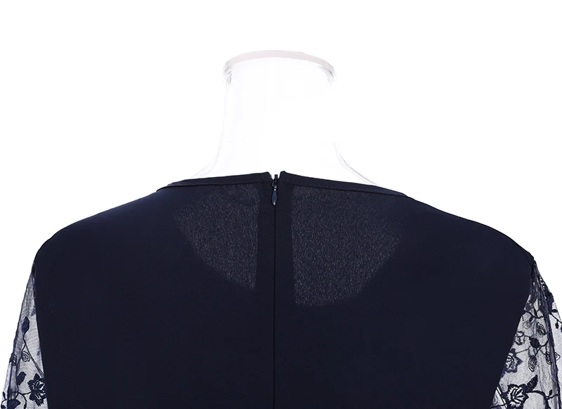 5XL 6XL женское летнее осеннее платье большого размера элегантное кружевное платье женские большие размеры вечерние платья vestido Плюс Размер
