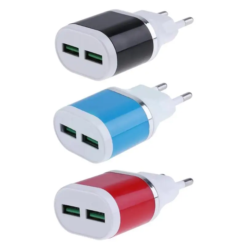 Для Смартфона MP3 Новинка Мини Портативный двойной USB порт зарядное устройство