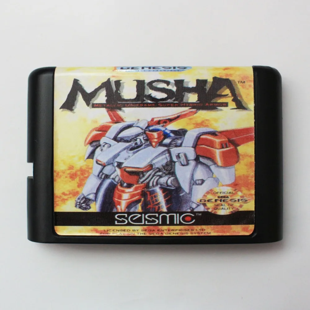 Муша 16 бит SEGA MD карточная игра для Sega игры Mega Drive Genesis|sega md game card|sega games16 bit |