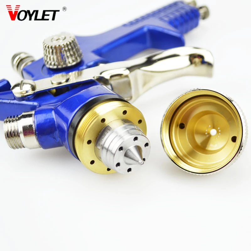 Высокое Качество Бренда Voylet H 827A 1.4/1.7 ММ Сопло 600 МЛ HVLP И воды Пистолет Распылитель