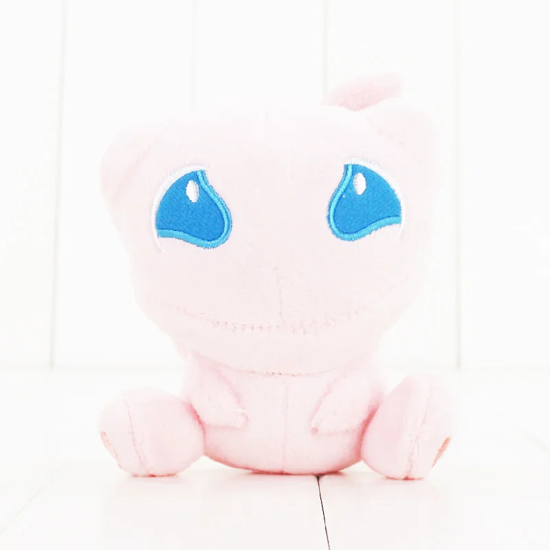 10 см Mew and Eevee Sylveon Jolteon Flareon Espeon Umbreon Leafeon Glacia милые плюшевые куклы Горячая японское аниме фигурка кукла игрушка - Цвет: Mew