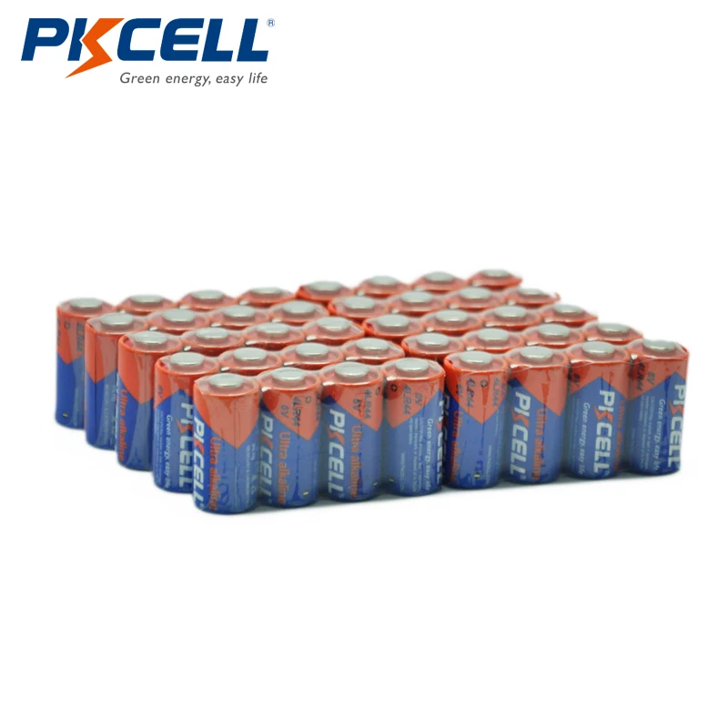 PKCELL 40 шт. 6 в 4A76 L1325 A544 4LR44 Щелочная основная батарея для собачьего ошейника красота