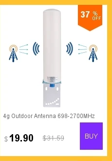 700~ 2600mhz 88dbi 3g 4g Lte Антенна мобильная антенна 2* SMA/2* CRC9/2* TS9 мужской разъем Усилитель Mimo панельная антенна+ 2 метра