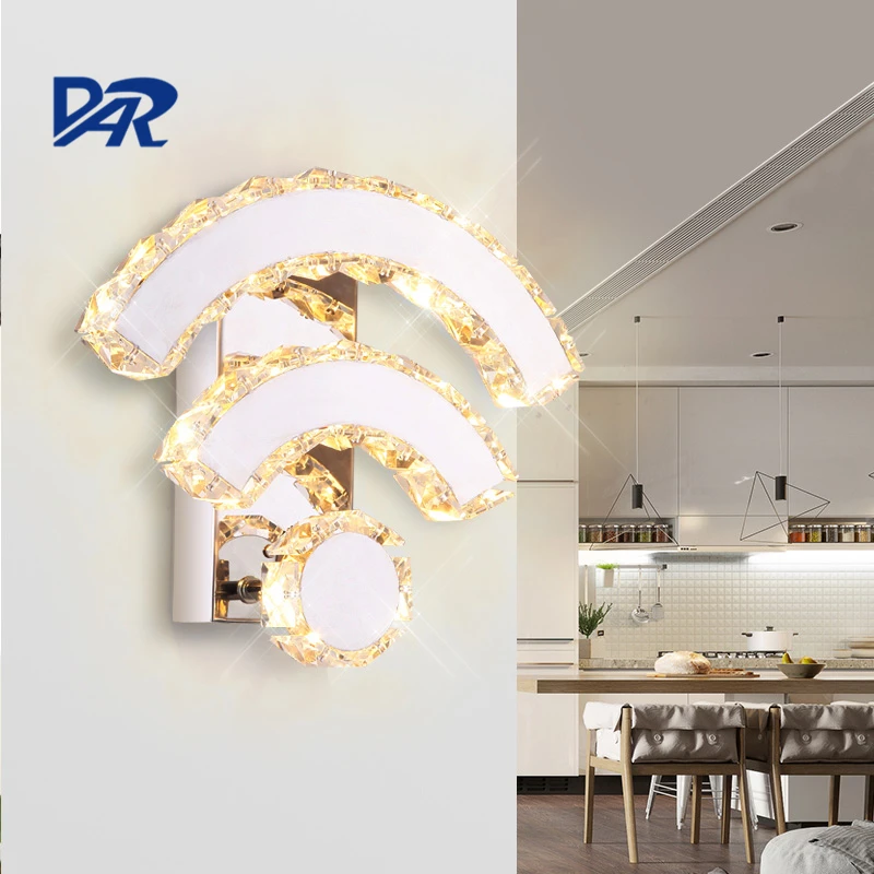 Настенный светодиодный настенный светильник из нержавеющей стали роскошная