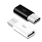 Адаптер USB Type C на Micro USB OTG 3 шт.лот кабель Type-C Конвертер Коннектор для Macbook Samsung S9 S8 Huawei P20 P10