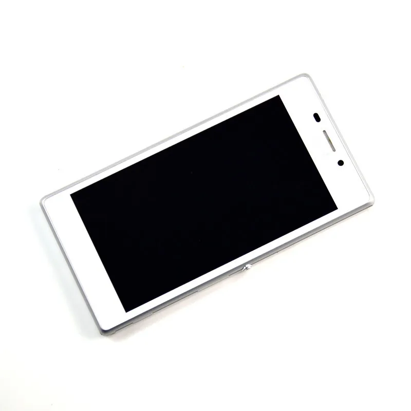 Для sony Xperia M2 D2303 черный белый полный ЖК-дисплей Экран дисплея + сенсорный экран