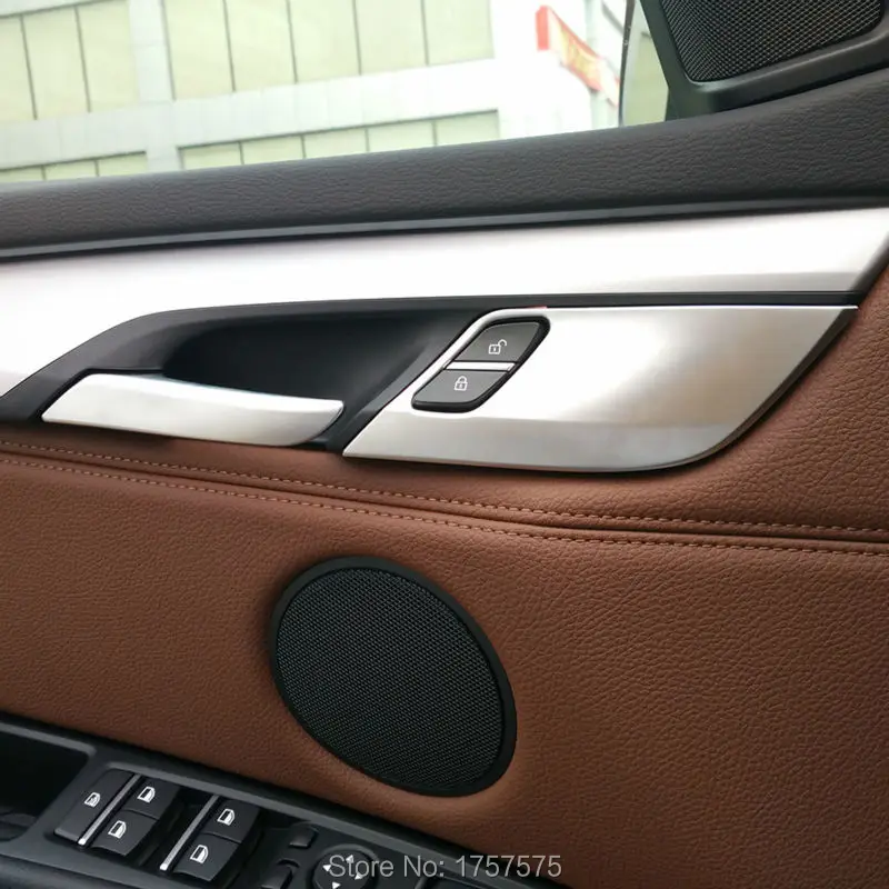 

4 шт./компл. хромированная кнопка безопасности для BMW X5 f15 2014-2017 автомобильный Стайлинг