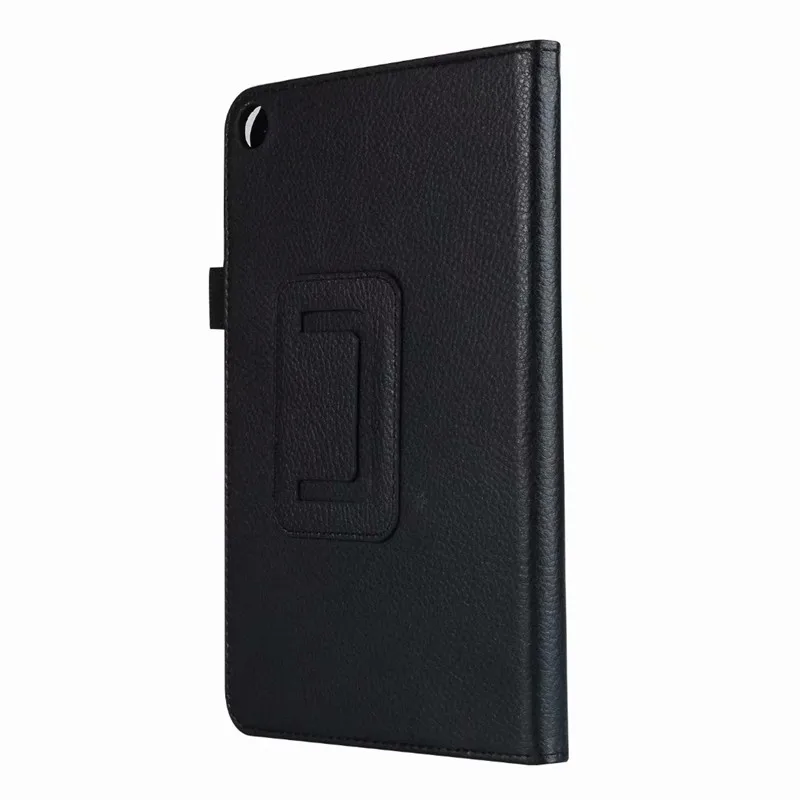 black Магнитный флип-чехол-подставка с зернистой текстурой для xiaomi mi Pad 4, 8,0 дюймов, кожаный умный чехол для планшета, защитный чехол для xiaomi mi pad 4 mi Pad - Цвет: black