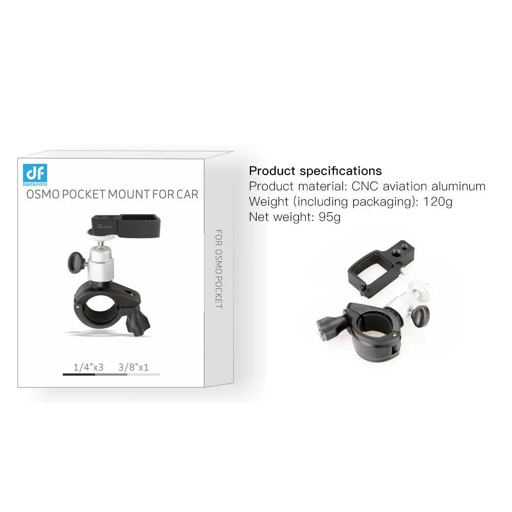 Карманный карданный стабилизатор DIGITALFOTO DJI OSMO держатель для велосипеда кронштейн