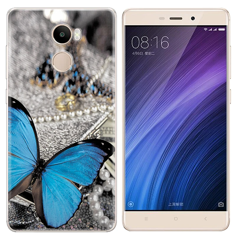 Чехол для телефона Xiaomi Redmi 4/Xiaomi 4 Стандартный 5-дюймовый стильная футболка с