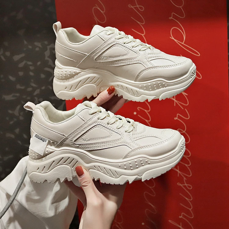 Women Sneakers Autumn Fashion Casual Shoes Woman Comfortable Breathable Flats Female Platform Chaussure Femm | Обувь
