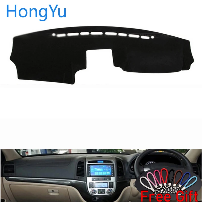Коврик для приборной панели автомобиля коврик салона коврики Hyundai Santa Fe 2007 2012