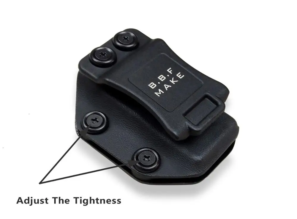 B.B.F Make сделать доски/ОРМ KYDEX сумка для запасного магазина подходит: Sig Sauer P365 Пистолет Журнал Чехол для внутри или снаружи носить