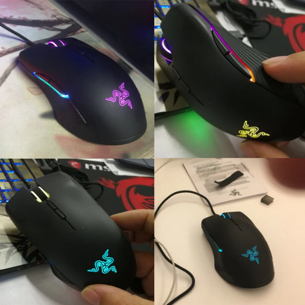 [Корабль из Испании] Проводная игровая мышь razer Lancehead Tournament Edition 16000 dpi 5G Оптический сенсор левая и правая обе стороны