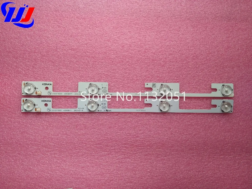 

Светодиодная подсветка экрана 2 шт. = 1 лот led 32F1100CF светодиодный ная подсветка телевизора 35018477 2 шт. 4 светодиода