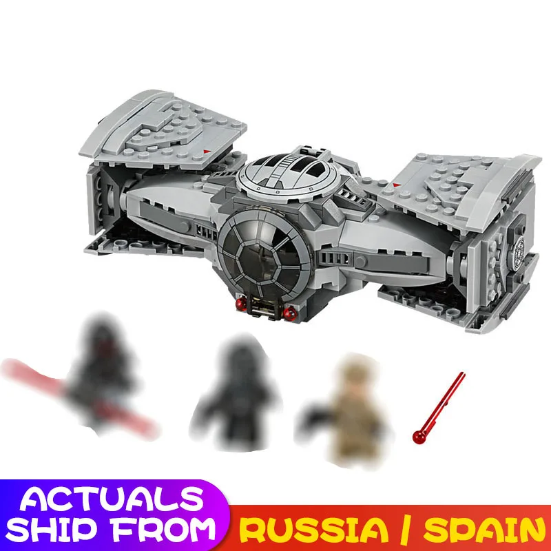 Звездные войны галстук Расширенный прототип строительные блоки StarWars игрушки для детей Совместимые 354 шт