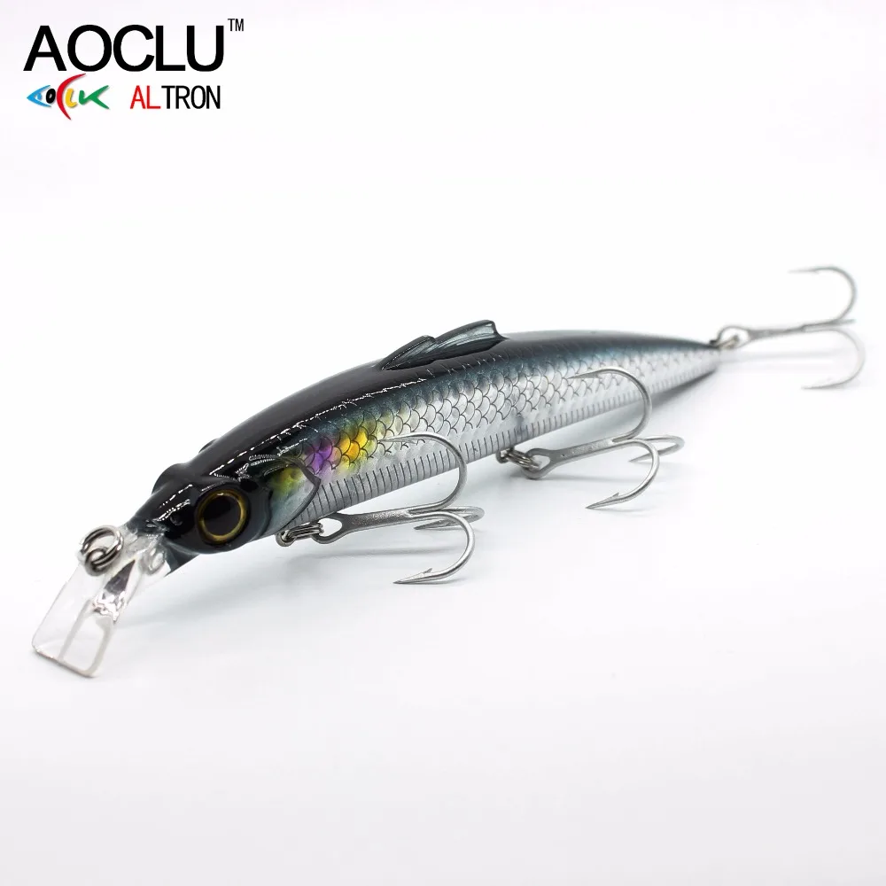 AOCLU приманки Воблеры Jerkbait 150 см 27 г жесткая приманка в виде гольяна кренк для