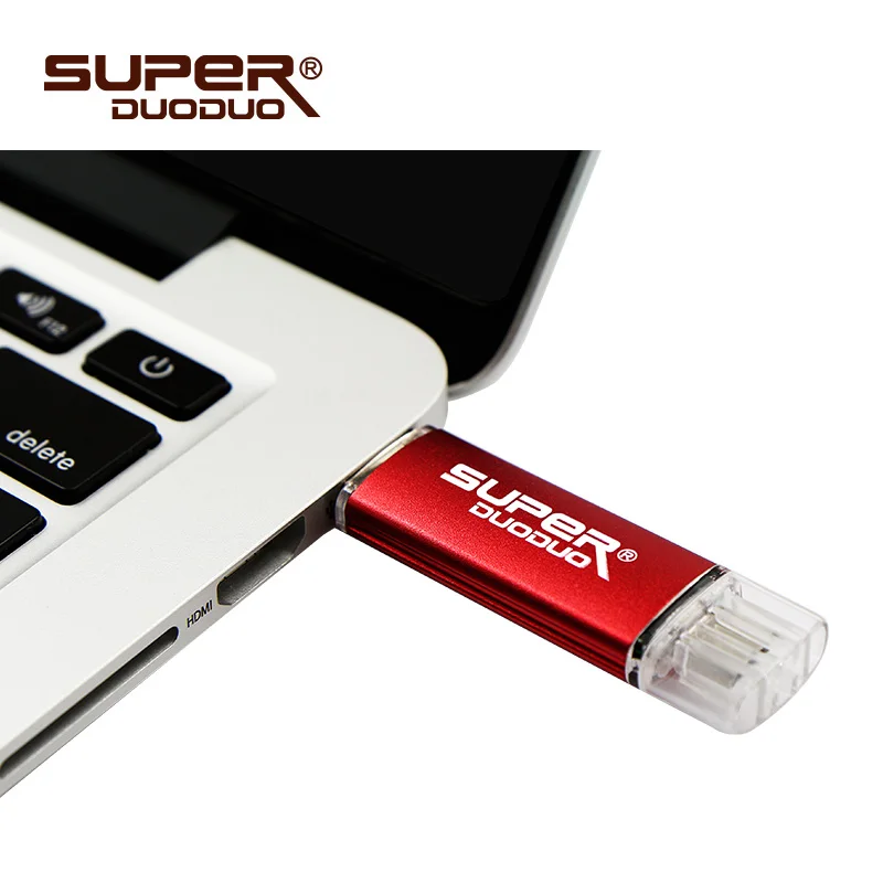OTG 2 в 1 флеш-накопитель высокоскоростной цветной USB флэш-накопитель 4 GB/8 GB/16 GB/32 GB/64 GB 128GB флэш-память USB карта памяти, Флеш накопитель u-диск