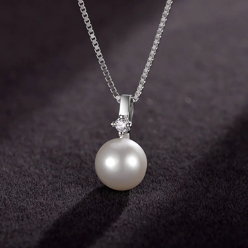 Женский комплект украшений из серебра 925 пробы с жемчугом|jewelry sets|gifts for womenpearl jewelry |