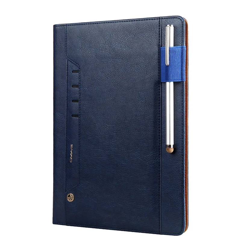 Case Blue Чехол для samsung Galaxy Tab S3 9,7 T820 T825, чехол для планшета из искусственной кожи с Откидывающейся Крышкой и отделениями для карт, Магнитный чехол-кошелек s - Цвет: Case Blue