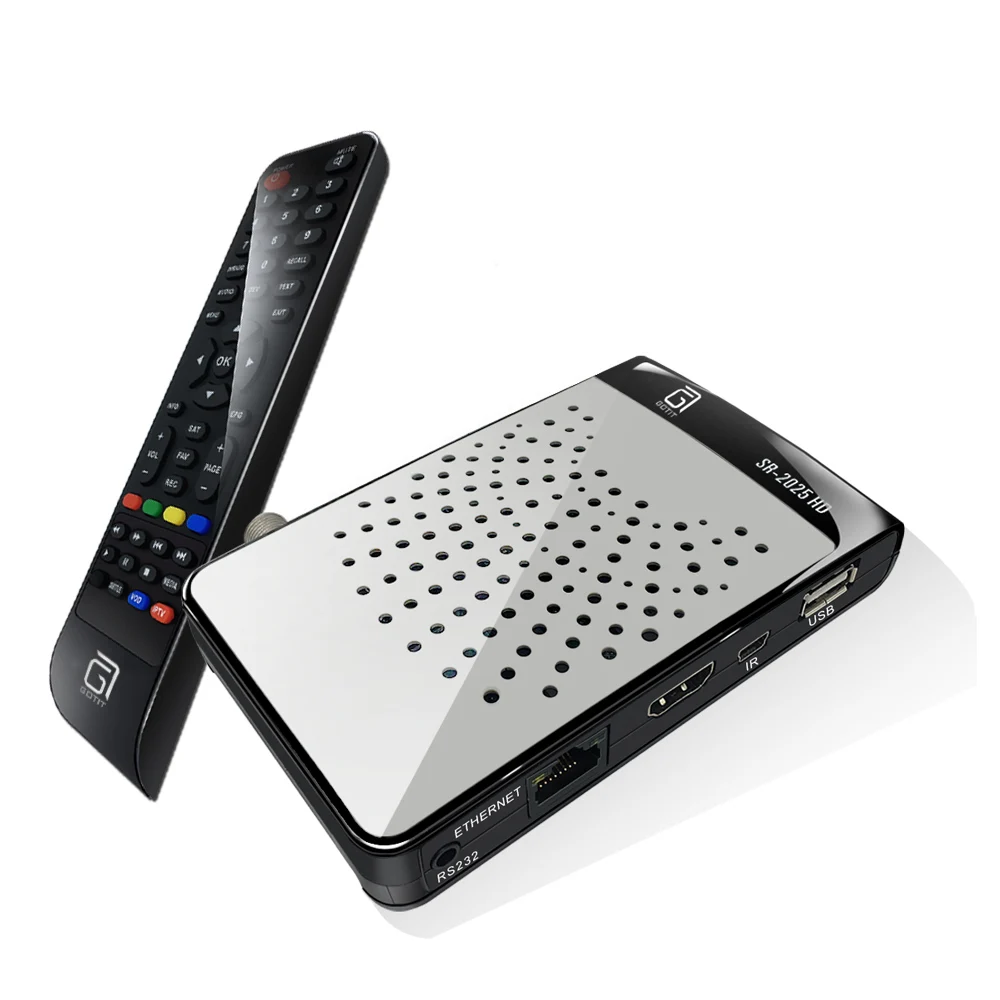 Мини DVB-S2 SR2025 HD Sunplus1507A H.265 приемник спутникового сигнала+ 1 год CCcam Clines ваниль с французским спортивным комплектом верхняя коробка